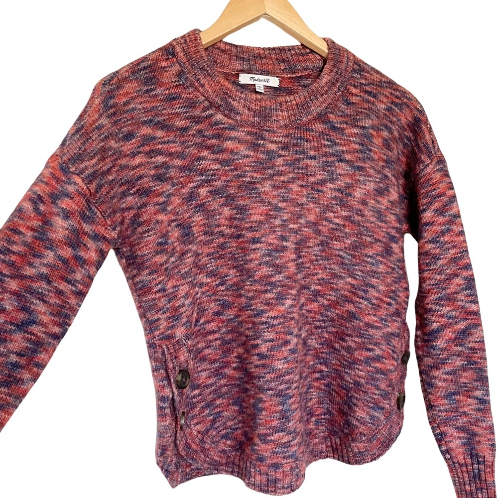 ✦ Madewell ✦ Long Sleeve Wool Knit Sweater ✦ Size XXS - Picture 2 of 6